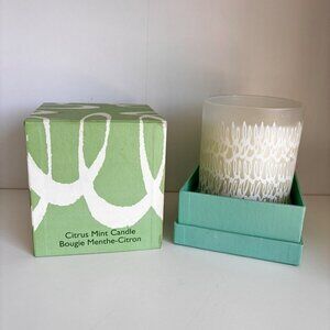 Origins Citrus Mint Candle 3" Diameter With Box 32-Hour Burn Time New